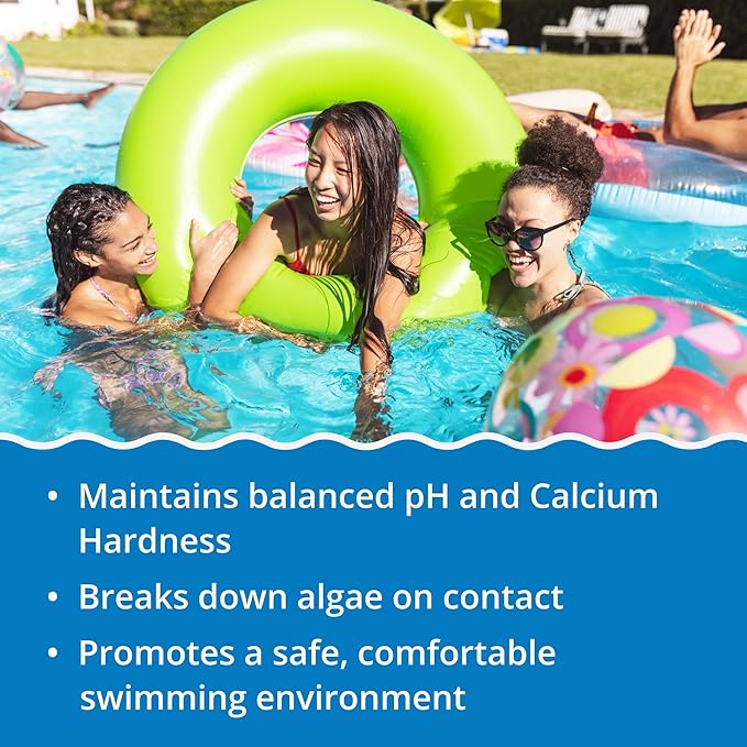 In The Swim Pool Shock – 68% Cal-Hypo Granular Sanitizer for Crystal Clear Water – Defends Against Bacteria, Algae, and Microorganisms - 24 X 1 Pound