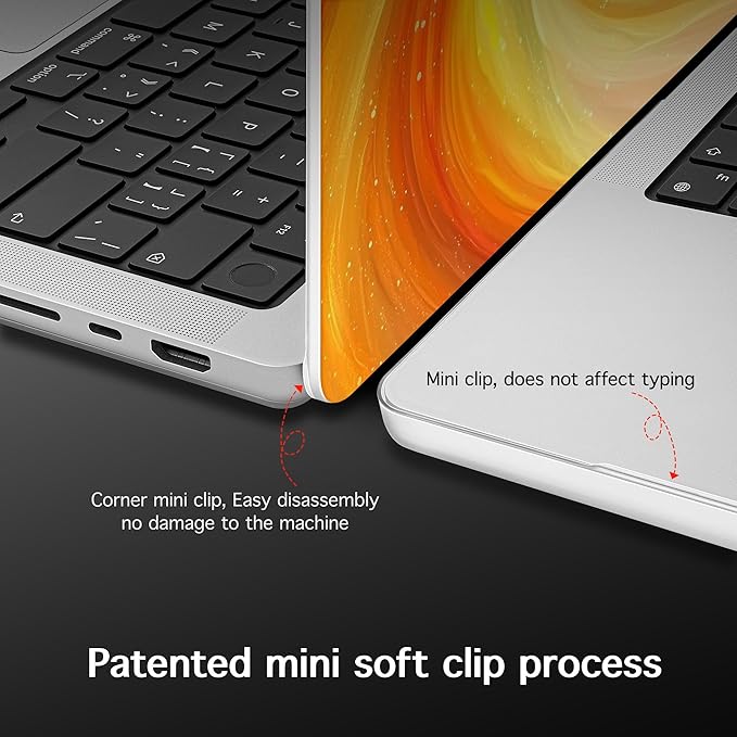 Lepeoac Case for MacBook Pro 16 inch Case 2026-2021 | M5 A3429 A3428 M4 M3 M2 M1 Pro/Max | Protective Hard Shell Laptop Cover with Screen Protector & Keyboard Cover | Swirling Rainbow