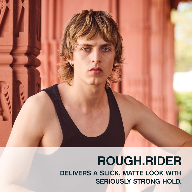 KEVIN.MURPHY ROUGH.RIDER Clay - Hair Strengthening - For All Hair Types - Moldable Styling Clay - Sulphate Free Care - 30 g / 1.1 oz