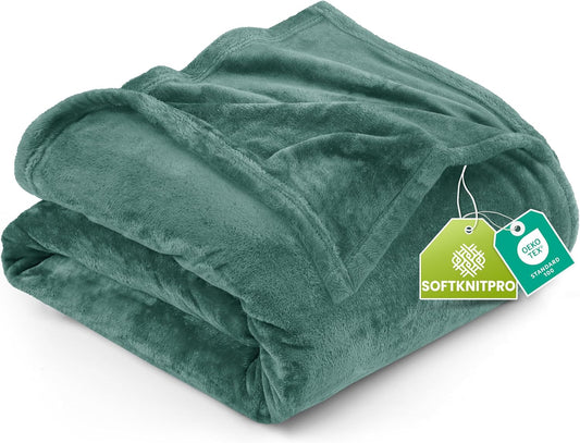 Utopia Bedding Fleece Blanket - Luxury Soft Microfiber Twin Size Celadon (60x80 Inch)