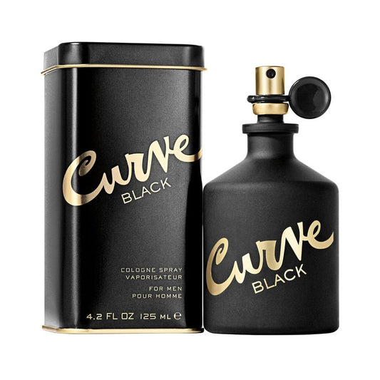 Curve Black Men's Cologne Spray - Casual Day & Night Fragrance, 4.2 Fl Oz