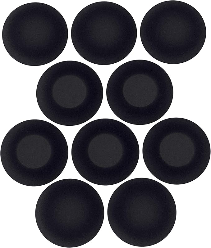 Foam Ear Pad Replacement Cushions, Headphone Earphone Headset Disposable Sponge Covers (55mm - 2.2") 5 Pairs