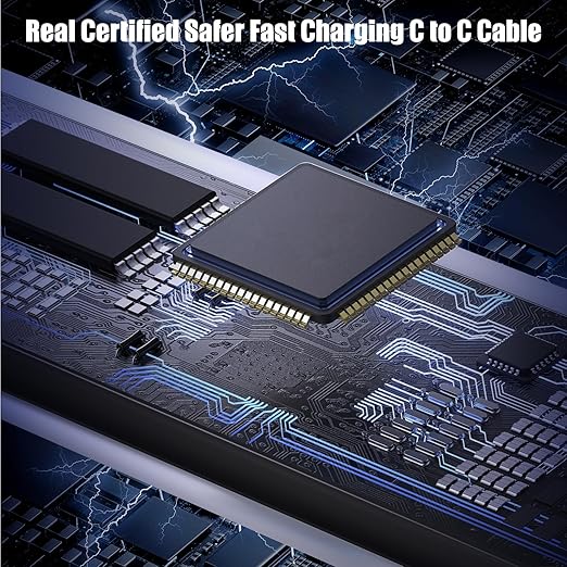 3-Pack Black [6.6FT+6.6FT+10FT] 60W USB C to USB C Cable, Type C Fast Charging Cable for iPhone Air 17 16e 16 15 Pro Plus Pro Max，for Galaxy S25, for iPad Pro/Air/mini, for MacBook Pro/Air and More