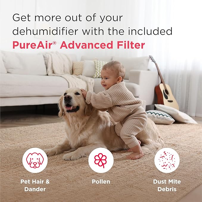 Connected Frigidaire Gallery 50 Pint Dehumidifier