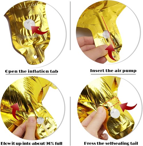 Gold Number 11 Balloon - 40 Inch Birthday Decoration for 11th Year Celebration | Perfect for Boys & Girls