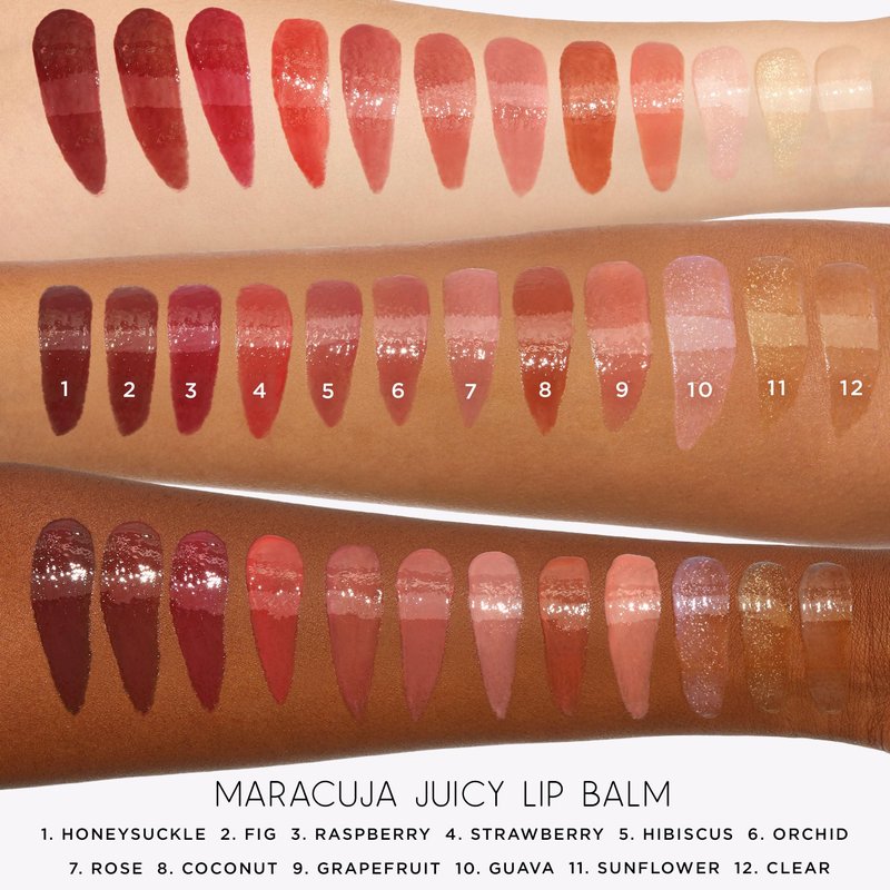 tarte maracuja juicy lip balm gloss – Viral Nourishing Lip Butter Color with High-Shine Hydration, Skincare Infused with Vitamin E, Vegan & Cruelty-Free, full size, Fig