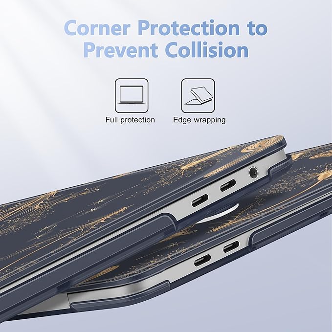 Lepeoac for MacBook Pro 16 inch Case 2019 2020 Release Model A2141, Plastic Hard Shell Cover with Keyboard Cover for MacBook Pro 16 inch with Touch Bar & Touch ID - Butterflies