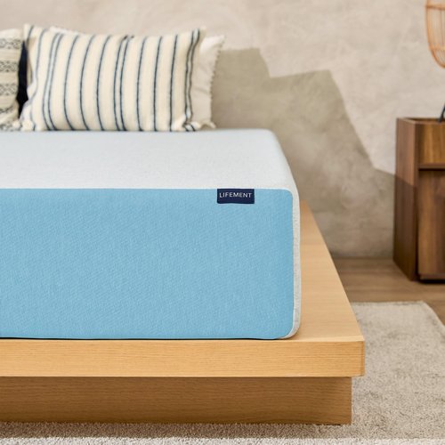 LIFEMENT Full 8 Inch Cooling Gel Memory Foam Mattress in a Box | Medium Firmness, Fiberglass Free, CertiPUR-US & Oeko-TEX Certified Foam, 75''L x 54''W