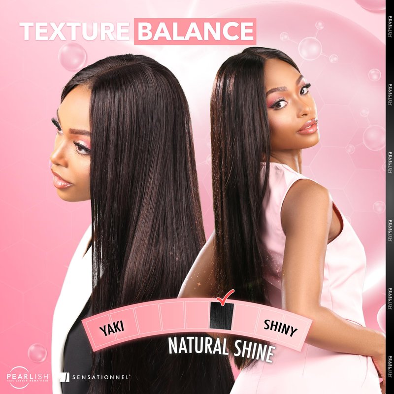 Sensationnel Pearlish bundle human hair - euro body deep pearl conditioned 15a soft remy beauty supply sew in or glue on bundles (10 Inch, NATURAL/BLACK)