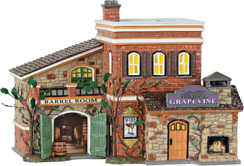 Department 56 Snow Grapevine Winery Village - Lit Building Decor | Multicolor Design