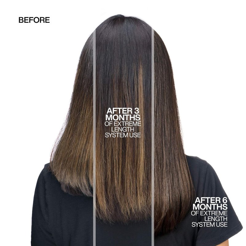 Redken Extreme Length Biotin Shampoo - Promotes Healthy Hair Growth & Strengthens Damaged Hair | 10.1 Fl Oz