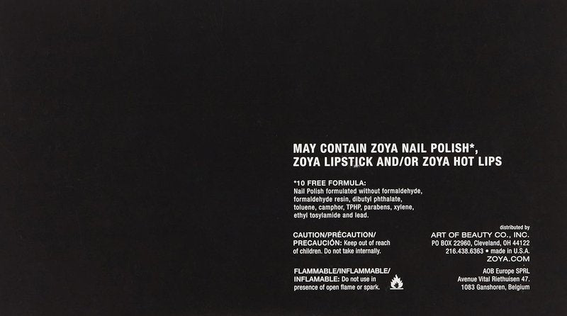 Zoya Nail Polish Quad Set - Vibrant Colors for Stunning Manicures | 4-Piece Collection