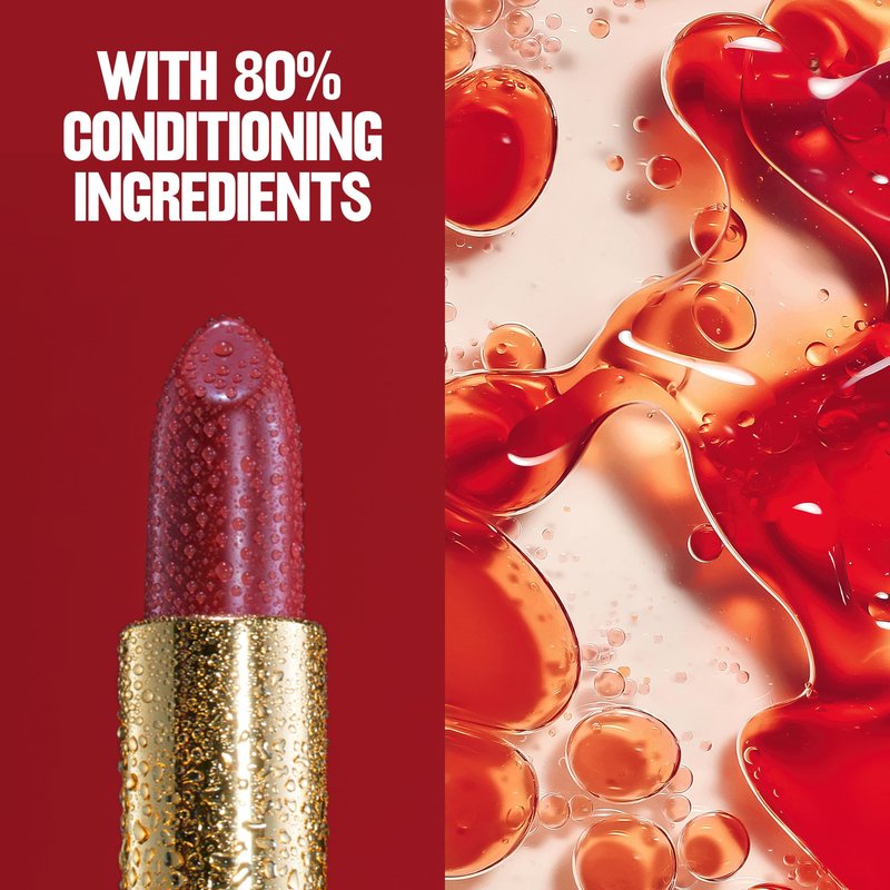 Revlon Super Lustrous Lipstick, Creamy Formula For Soft, Fuller-Looking Lips, Moisturized Feel, 405 Silver City Pink, 0.15 oz