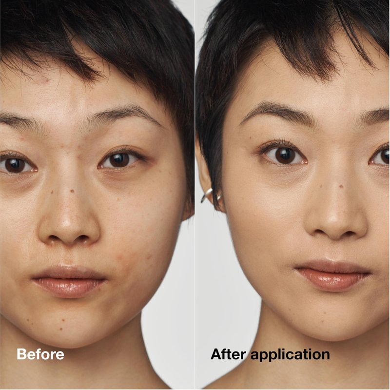Clinique Even Better Clinical Serum Liquid Foundation SPF 25 With Vitamin C, Salicylic Acid + Hyaluronic Acid For Combination to Oily Skin Types | Full Coverage + Matte Finish, Meringue, 1 Fl Oz