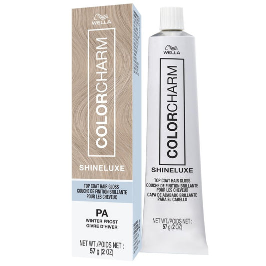 COLORCHARM ShineLuxe Top Coat Hair Gloss | PA Winter Frost | 2 oz.