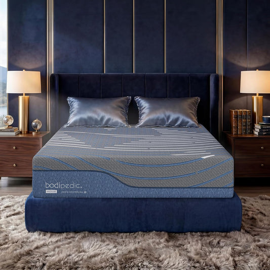 Queen Size Memory Foam Mattress - 12 Inch Medium Firm with Cooling Gel-Infused Cover | CertiPUR-US Certified