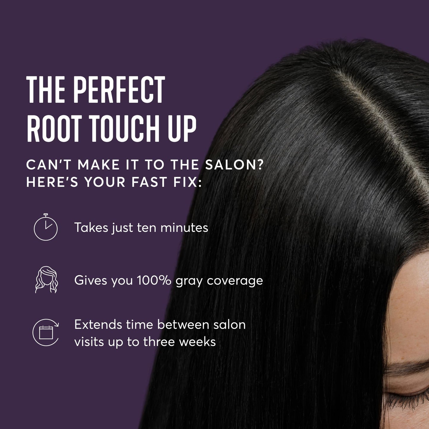 Madison Reed Root Perfection Root Touch Up Kit for T-Zone – 3N Corato Black, 2 Permanent Applications, 100% Gray Coverage in 10 Min | PPD-Free & Ammonia-Free, Includes Hydrating Hair Mask