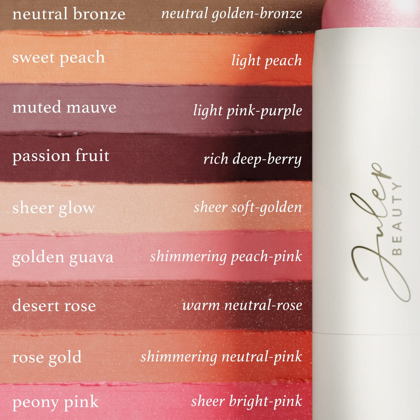 Skip The Brush Contour Duo - Cream to Powder Multi-Purpose Makeup Sticks - Pigmented, Buildable Color for Eyes, Cheeks, and Lips - Melted Cocoa + Golden Guava