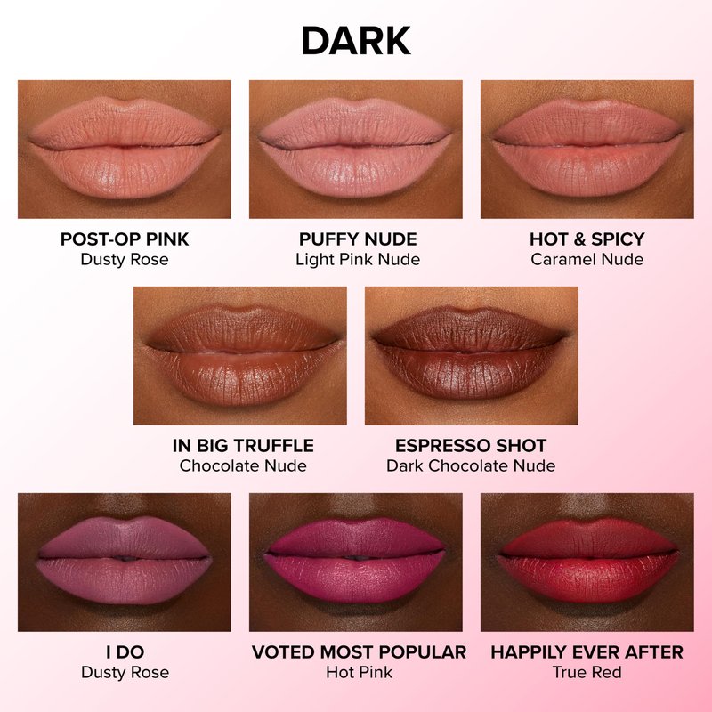 Too Faced Lip Injection Extreme Lip Shaper | Plumping, Waterproof, Liner Pencil, 0.01 Ounce, Puffy Nude