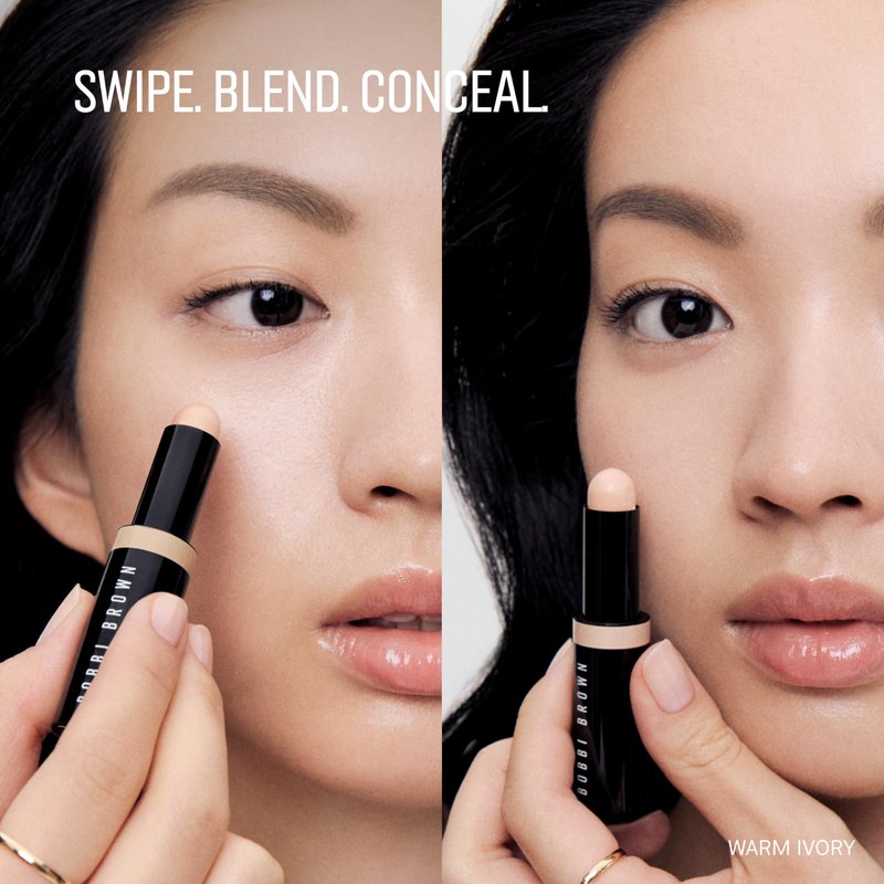 Bobbi Brown Skin Concealer Stick | Long-Lasting Cream Concealer for Dark Circles & Discoloration | 12-Hour Wear, 0.11 Ounce, Cool Sand