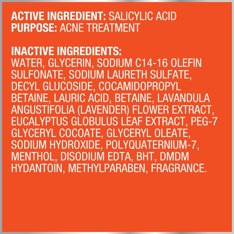Biore Blemish Fighting Ice Cleanser Face Wash with Salicylic Acid, Clears and Helps Prevent Acne Breakouts, Cools & Refreshes Skin, Oil Free, 6.77 Oz