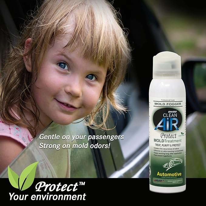 Protectâ¢ Automotive Mold-Odor Treatment - Revitalize Your Car's Interior The Green Automotive Mold-Odor Treatment Solution. Say Goodbye to Unpleasant Odors (Spray & Fogger)