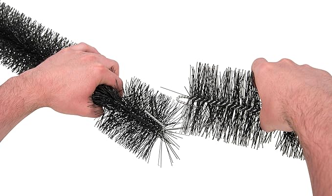 Gutter Brush Guard, Prevents Clogs, Filters Leaves, for 5 Inch Gutters (4.25 Inch - 140 Ft.)