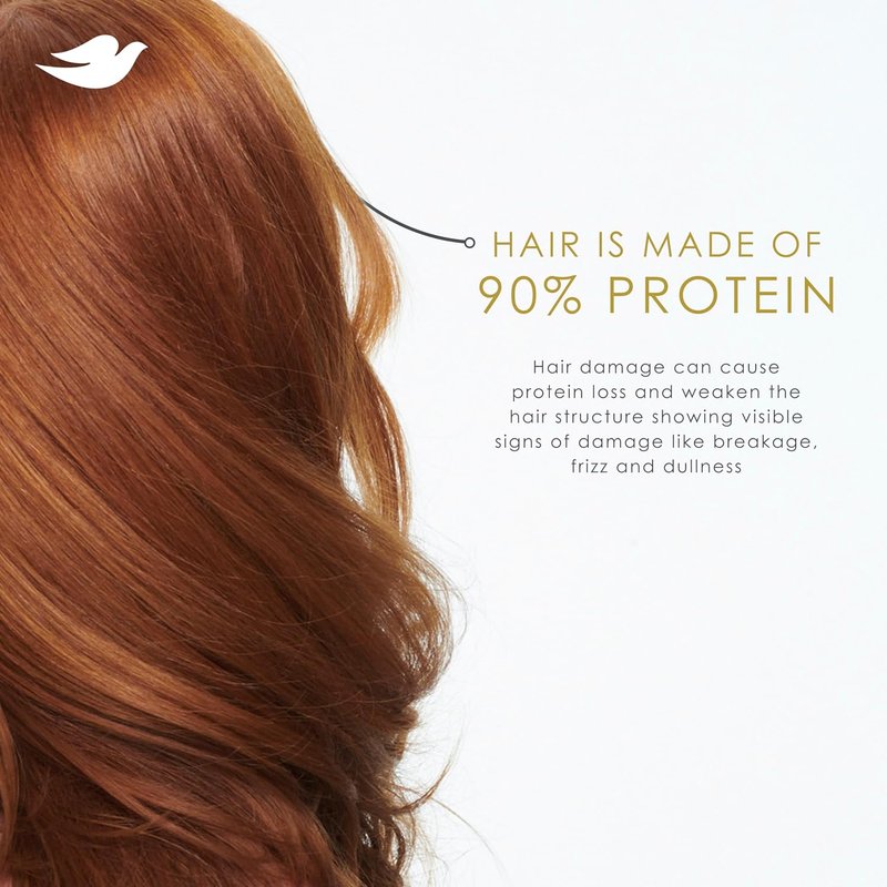 Dove Shampoo - Intensive Repair for Damaged Hair with Bio-Protein & Amino Serum | 28 Fl Oz (4 Pack)