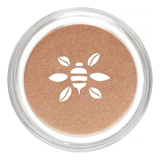 Honeybee Gardens Clean Mineral Eye Shadow - Satin Sheets, Pale Sparkly Peach With Gold Highlights | 2g