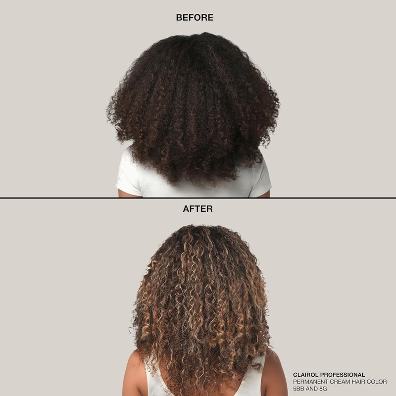 Clairol Professional Permanent Cream Hair Color - 100% Gray Coverage | Deep Conditioning in Blonde, Brown, Black & Red-Violet Shades