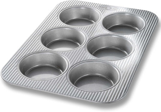 USA Pan Bakeware Nonstick Mini Round Cake Pans - Durable Aluminized Steel Design
