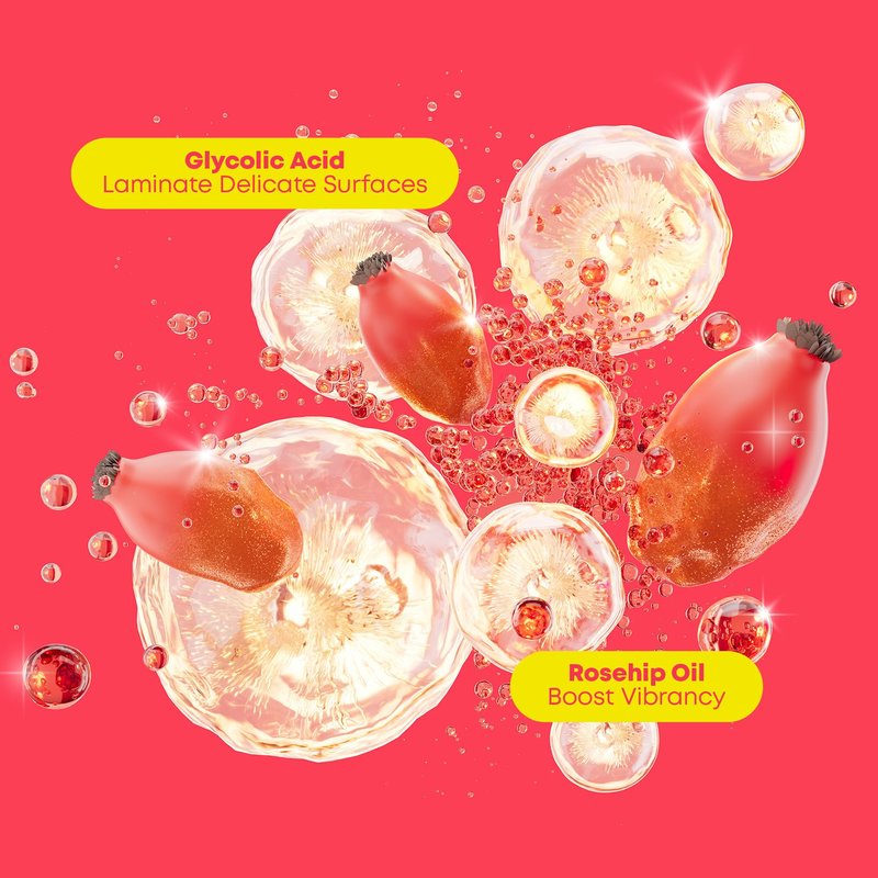 Matrix Glow Mania Conditioner - Enhances Shine and Moisturizes, Preserves and Protects Color Vibrancy, For Dull and Color-Treated Hair, Sulfate-Free, With Glycolic Acid & Rosehip Oil 10.1 Fl Oz