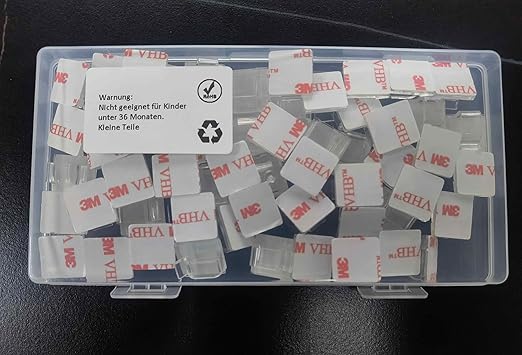 KGROTE 100PCS Cable Clips, Adhesive Wire Clips Strong Cord Clips Wire Holders, Cable Management Clips for Desk, Wall, Car, TV, Ethernet Cable (White, Small)