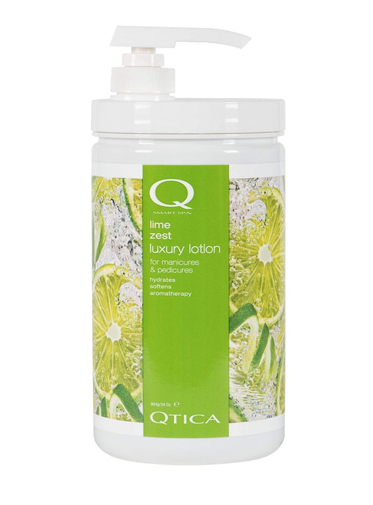 QTICA Luxury Lotion Smart Spa (Lime Zest, 34oz)