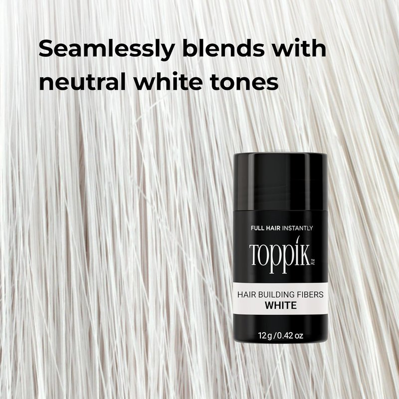 Toppik Hair Building Fibers - Instantly Thicker & Fuller Hair for Fine or Thinning Hair | 9 Shades Available, 4 Sizes