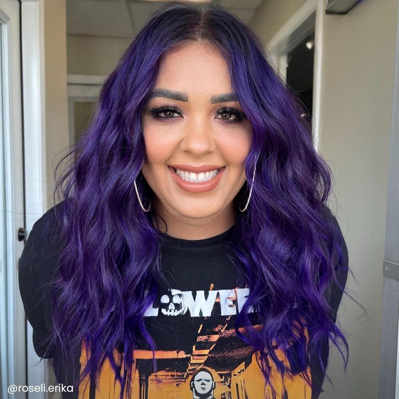 Arctic Fox Semi-Permanent Hair Dye - Purple AF | Vegan, Cruelty-Free, Ammonia-Free - 8 Fl Oz