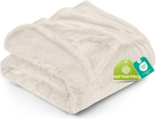 Utopia Bedding Fleece Blanket - Ultra Soft Twin Size (60x80 Inches) | Cozy, Warm & Lightweight Winter Decor