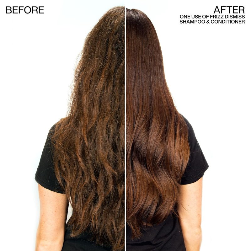 Redken Frizz Dismiss Conditioner - Frizz Control & Moisturizing for All Hair Types | Enhances Shine with Babassu Oil