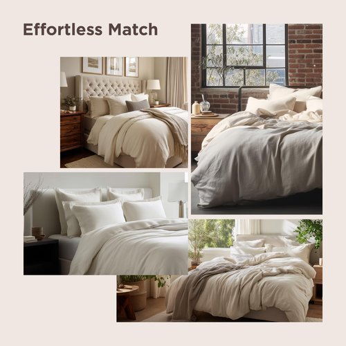 Bedsure Khaki Duvet Cover Twin/Twin XL Size - 2 Pieces Prewashed Cotton-Like Polyester Extra Soft Bedding Set, Includes 1 Twin Duvet Cover 68''x90'' with Zipper Closure & 1 Pillow Sham, No Comforter