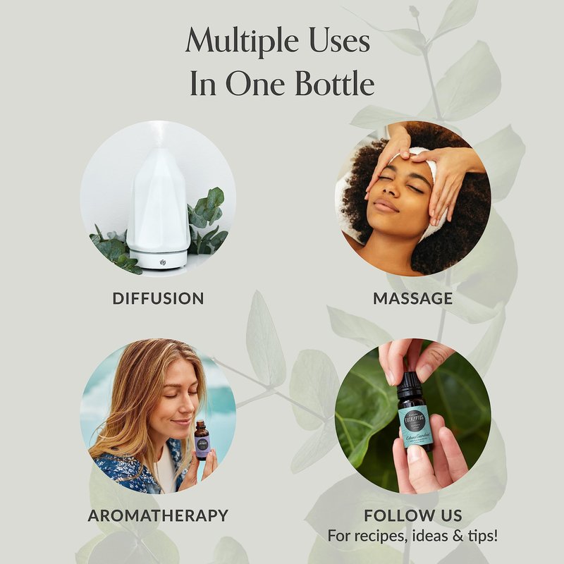 Edens Garden Honeysuckle Body Oil – Bath, Body & Massage Oil with Pure Essential Oils & Vitamin E, Moisturizing Floral Aromatherapy for Skincare, 4 fl oz (118 ml)