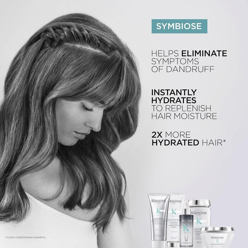 Kerastase Symbiose Antidandruff Hair Serum - Soothes & Hydrates Scalp | 3.04 Fl Oz