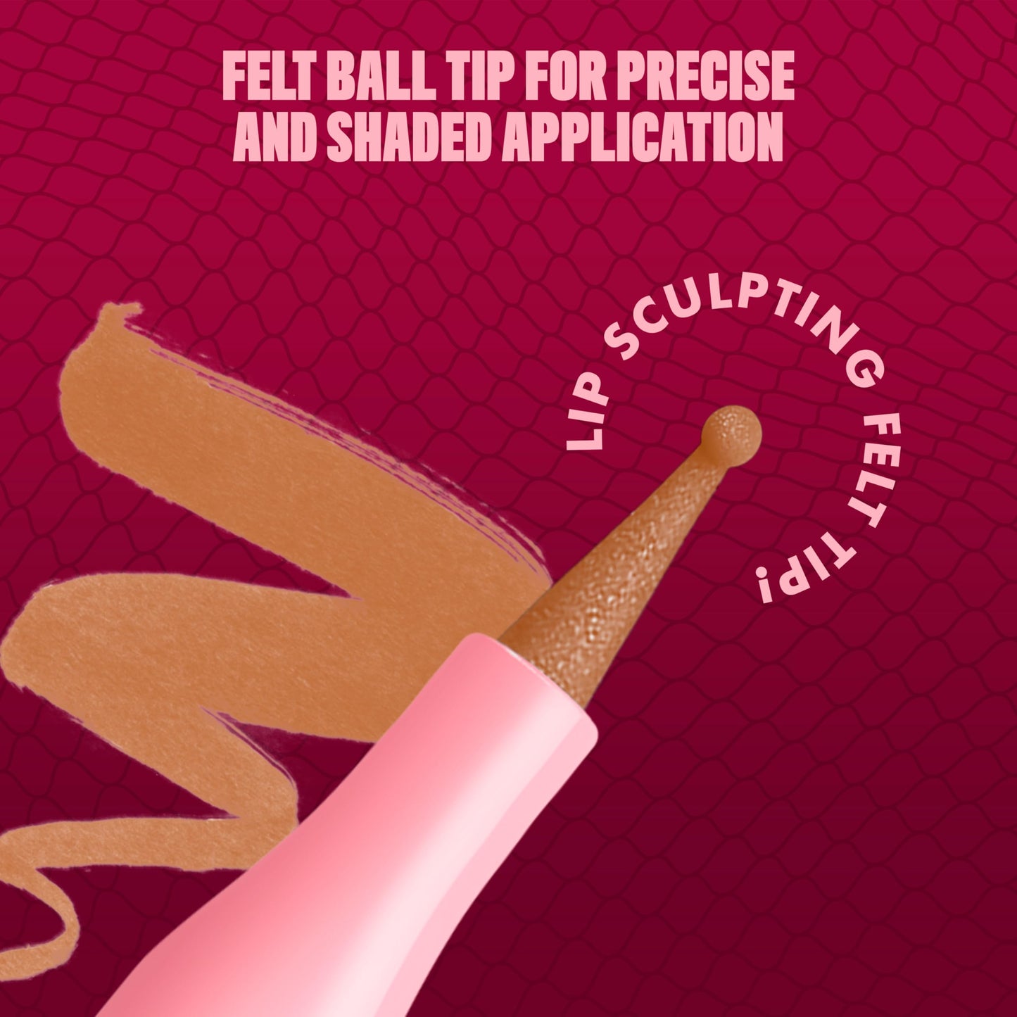 NYX PROFESSIONAL MAKEUP Lip Lingerie Liner Stain, Seamless Make Up with All-Day Color, Waterproof Lip Stain Finish - Tease U Later (Cool Nude)