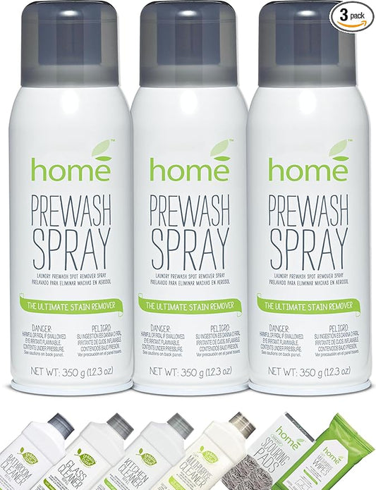 Ultimate Tough Stain Remover for Favorite Color-Fast & White Shirts/Clothes by Prewash Spray,No Scrub/Soak,Fast Getting Rid of Grease/Ink/Food/More,12.3 Oz (Pack of 3),FINAL SALE w/o RETURN