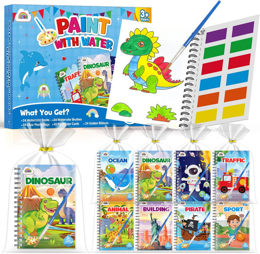 ZMLM Mini Water Coloring Books - Fun Party Favors for Kids Ages 4-8 | Bulk Goodie Bag Stuffers