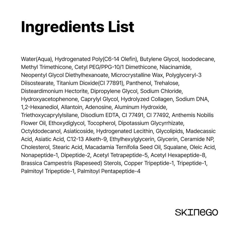 SKINEGO Pharmeus Super Glow Deep Collagen PDRN Cream – 1,000,001ppb PDRN & Collagen, Radiant FinishAdds radiance Moisturizer for Dewy Skin, Firming & Hydrating, 50g / 1.69 fl.oz.