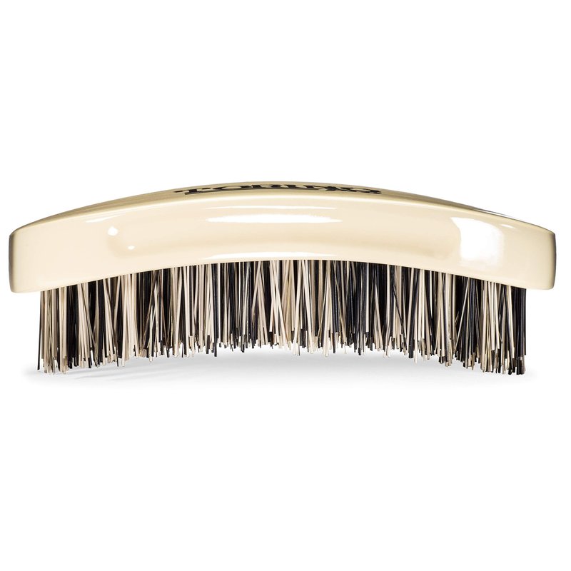 Torino Pro Wave Brush #1510 - By Brush King - Curved, Hard Palm/Military 360 Waves