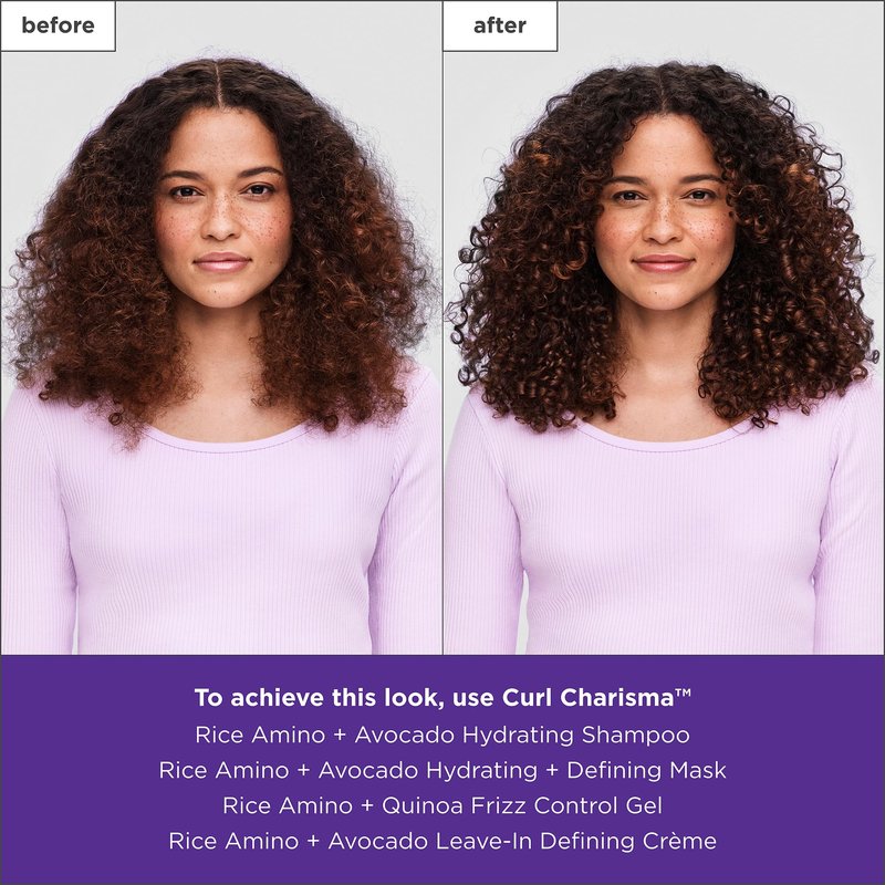 Briogeo Curl Charisma Rice Amino + Quinoa Frizz Control Gel | Curl Defining Styler for Wavy, Curly & Coily Hair Textures | Medium Hold | Vegan & Cruelty-Free | 5.5 fl oz