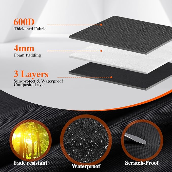 Fizentia Solar Panel Carrying Case Compatible with jackery solarsaga 100W/100X, Waterproof Padded Storage Bag with Accessory Pocket for Camping RV Travel