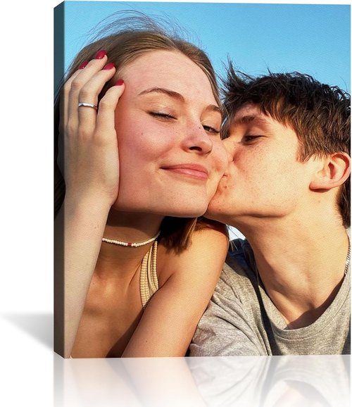 Fincekoom Custom Canvas Prints - Personalized Photo Wall Art & Frames | Perfect Valentine's Day Gift