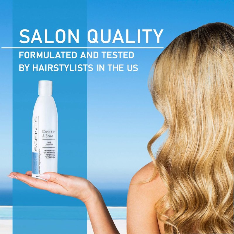 Natural Conditioner for Dry Hair - Cruelty-Free & Sulfate-Free | Unscented, Made in USA